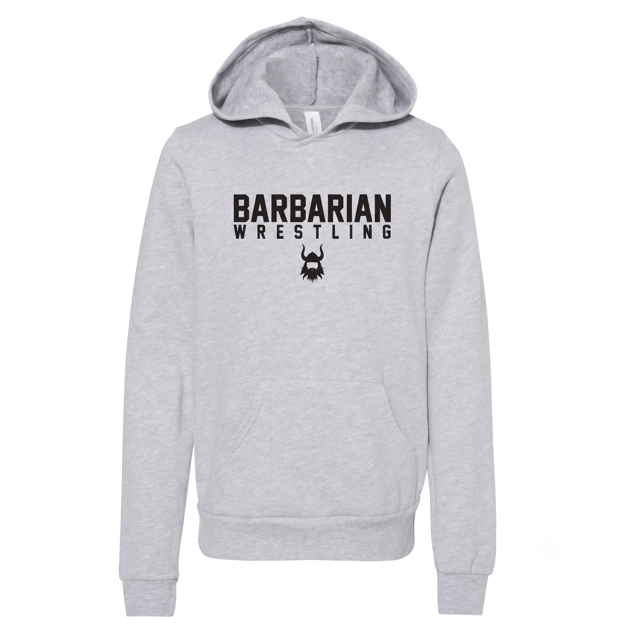 Barbarian Wrestling Grey Hoodie