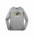 Kent State Wrestling Logo Grey Crewneck