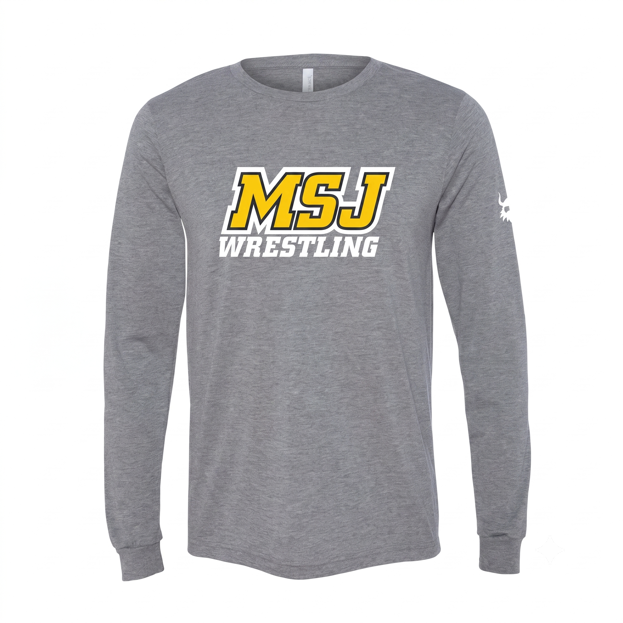 MSJ Grey Tri-blend Long Sleeve