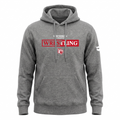 Davidson Wildcat Wrestling Grey Blend Hoodie