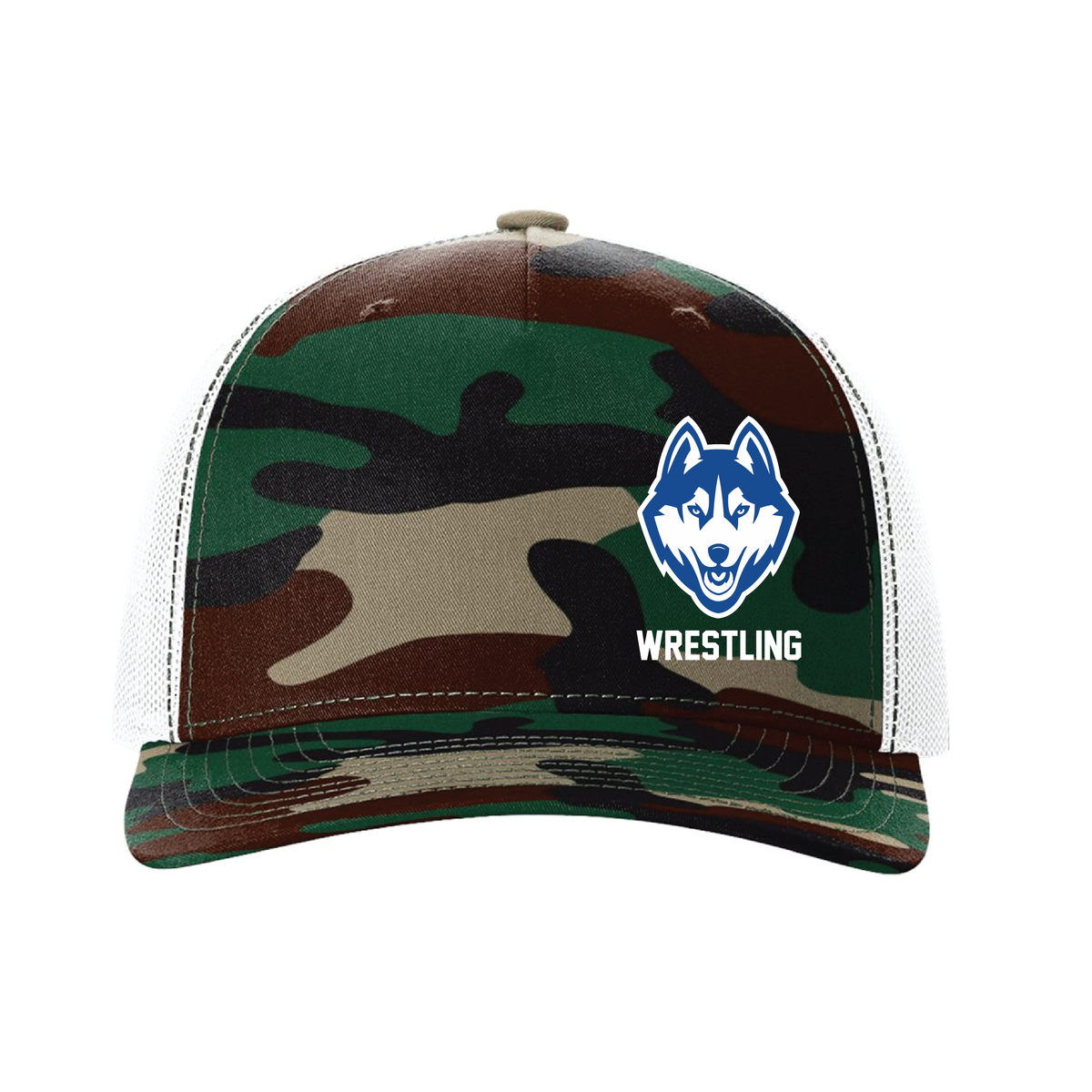 Northwestern Huskies white/blue logo Hat