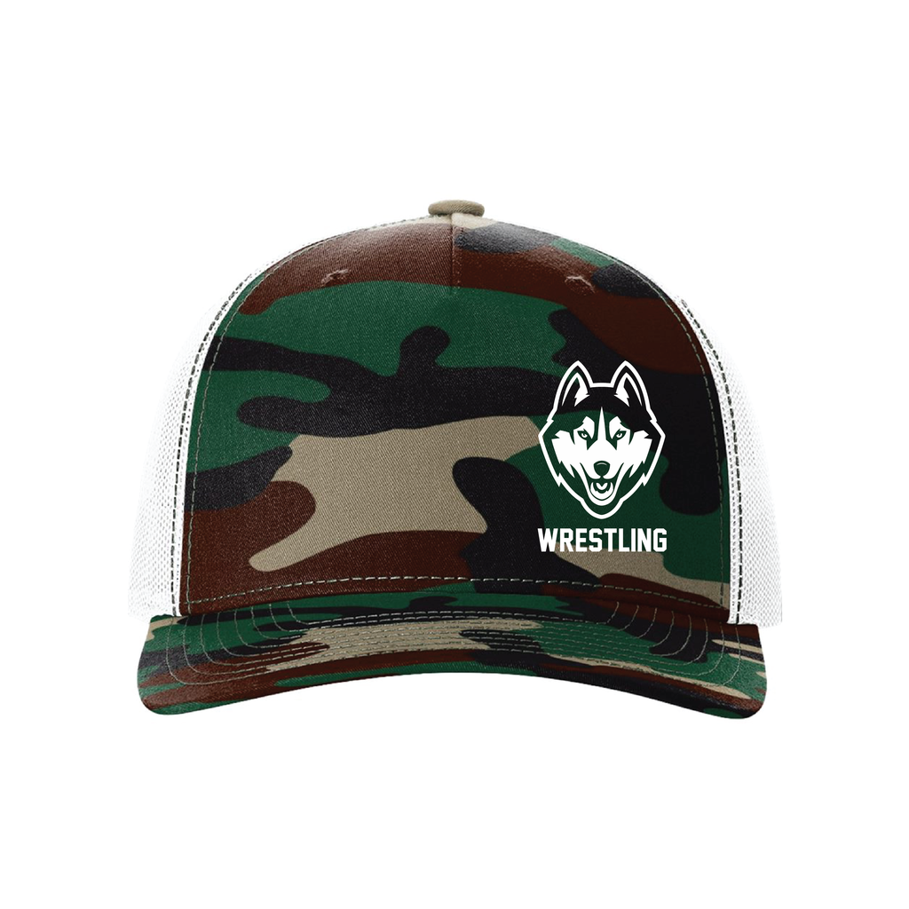 Northwestern Huskies white/black logo  Hat