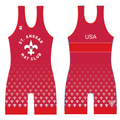 Saint Ansgar red singlet