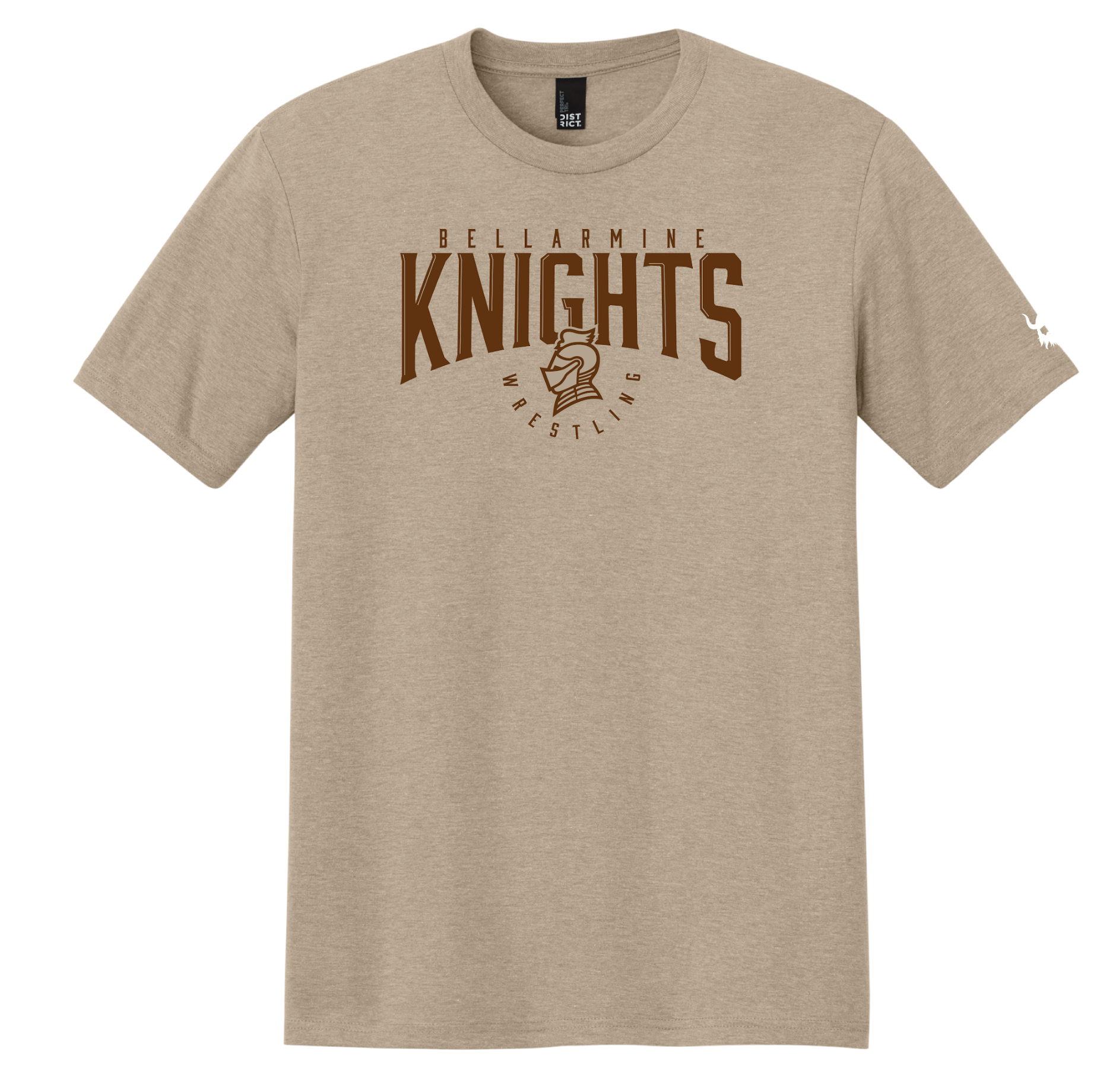 Knights Wrestling 2026 Beige Tri Blend Shirt