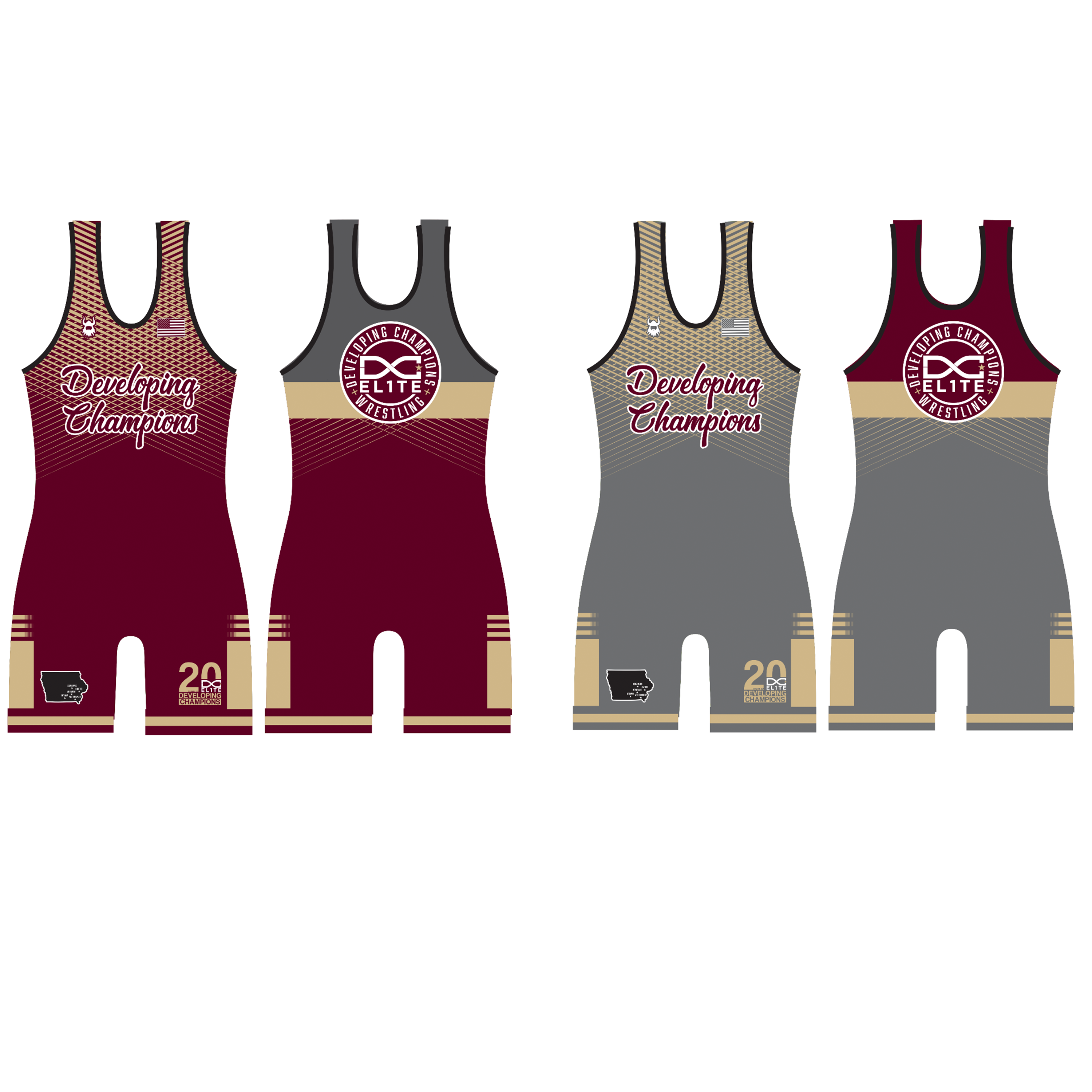 DC Elite 2026 Singlet Set