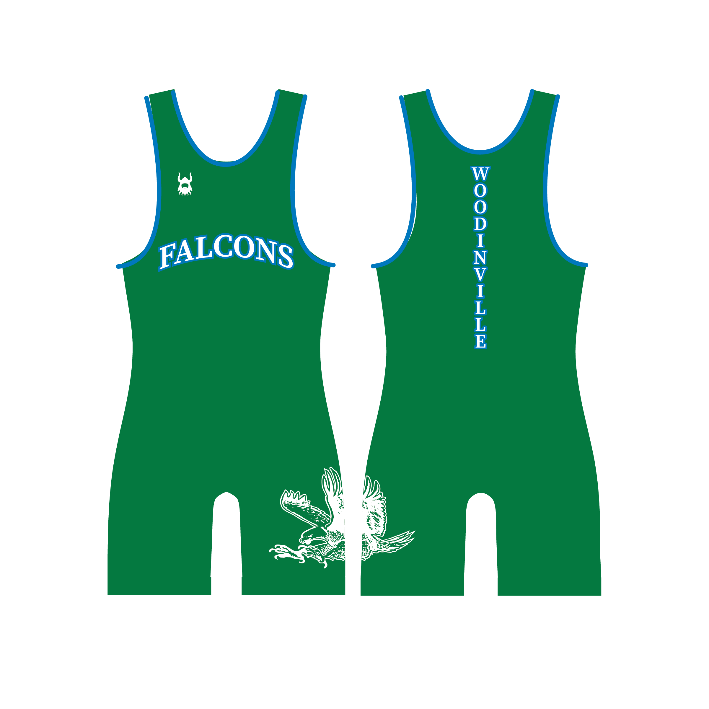 Woodinville 2026 Throwback Singlet *TO BE WORN FOR  PLACING MATCHES ONLY*
