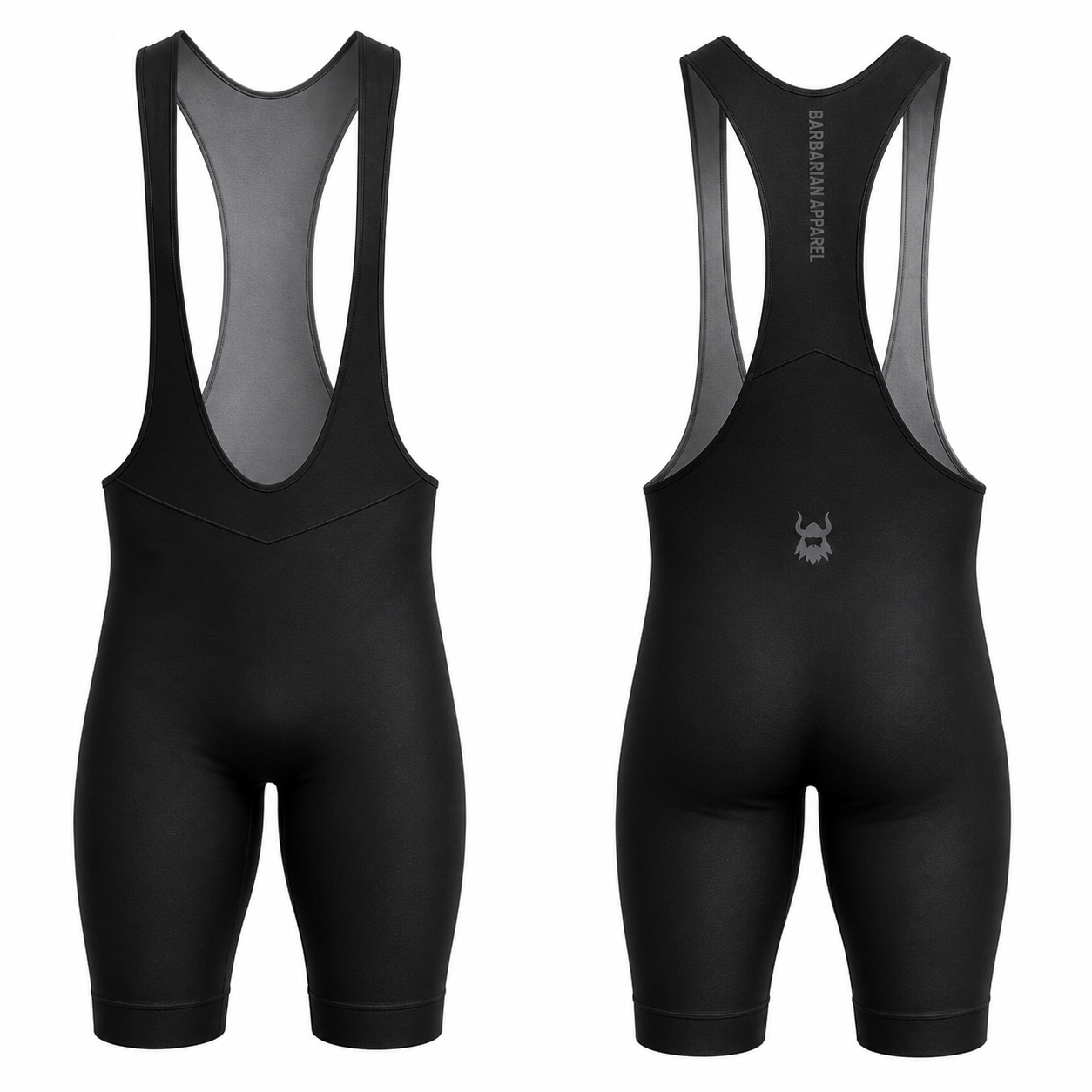 New Black Cycling Bib