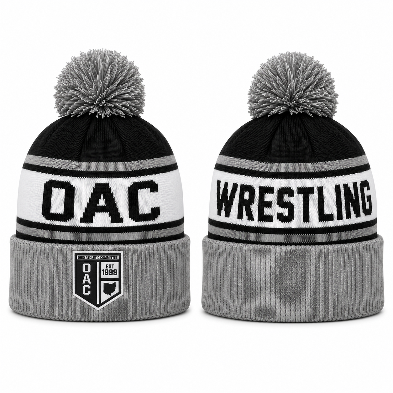 OAC Crest Classic Pom Beanie