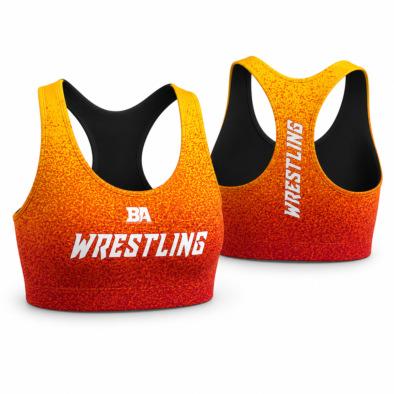 Fire Womens Sports Bra