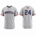 USA Wresle Baseball Jersey