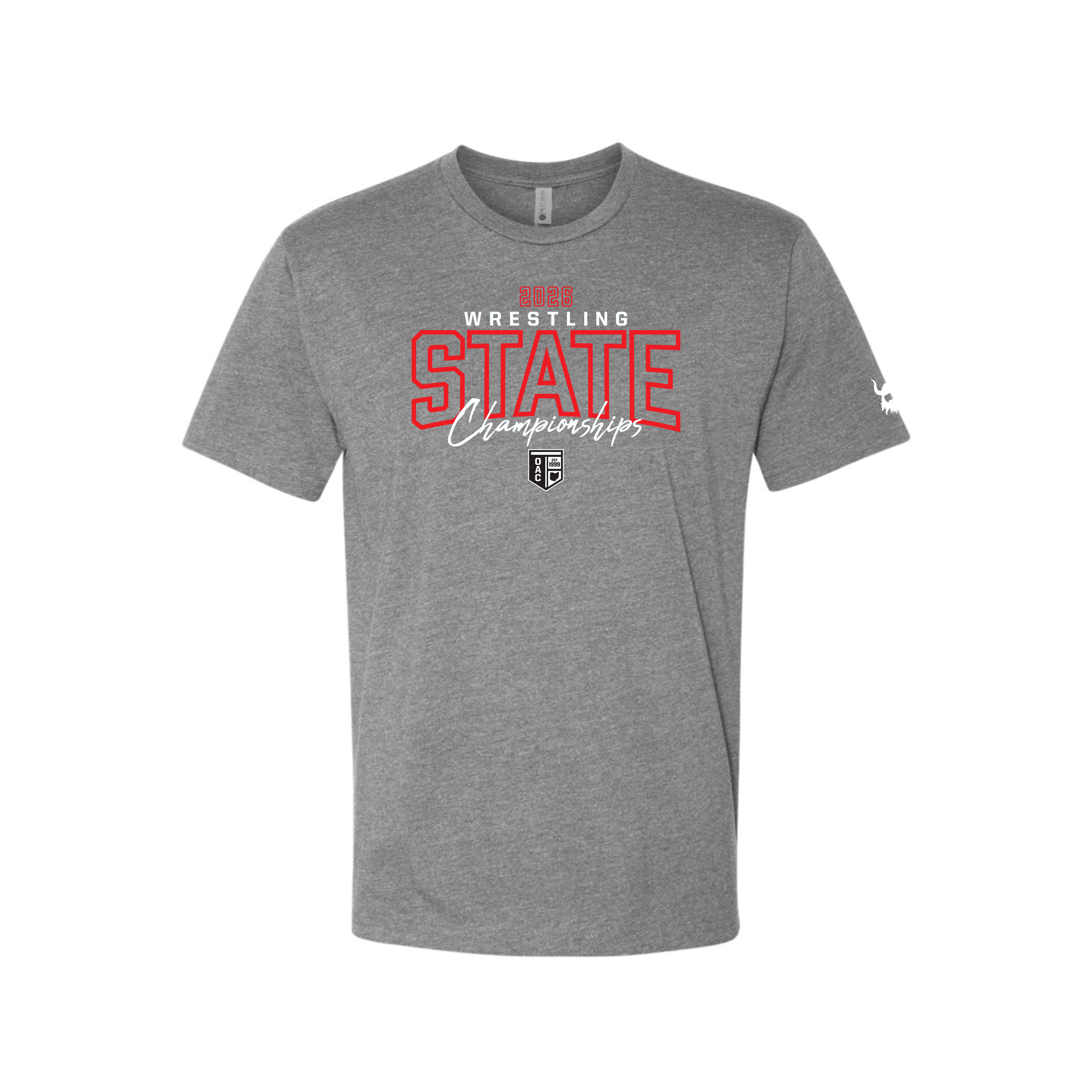 2026 OAC State Grey Blend Shirt