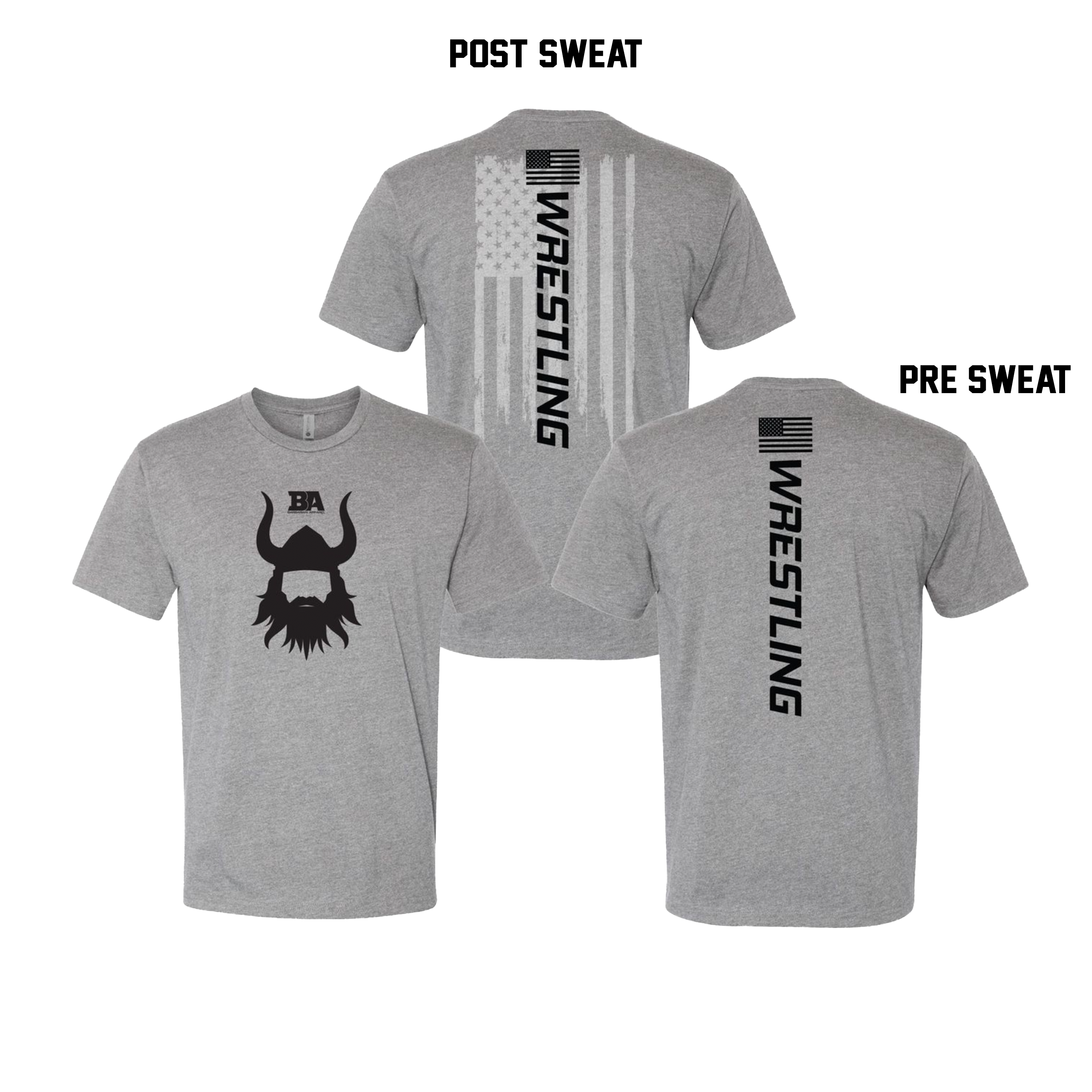 BA Sweat Activated Grey Shirt