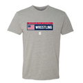 BA Grey USA Wrestling Shirt
