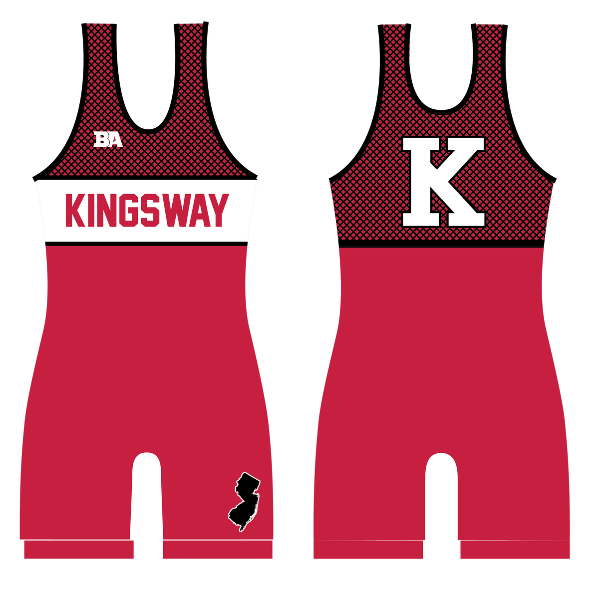 Kingsway 2026 Red Singlet