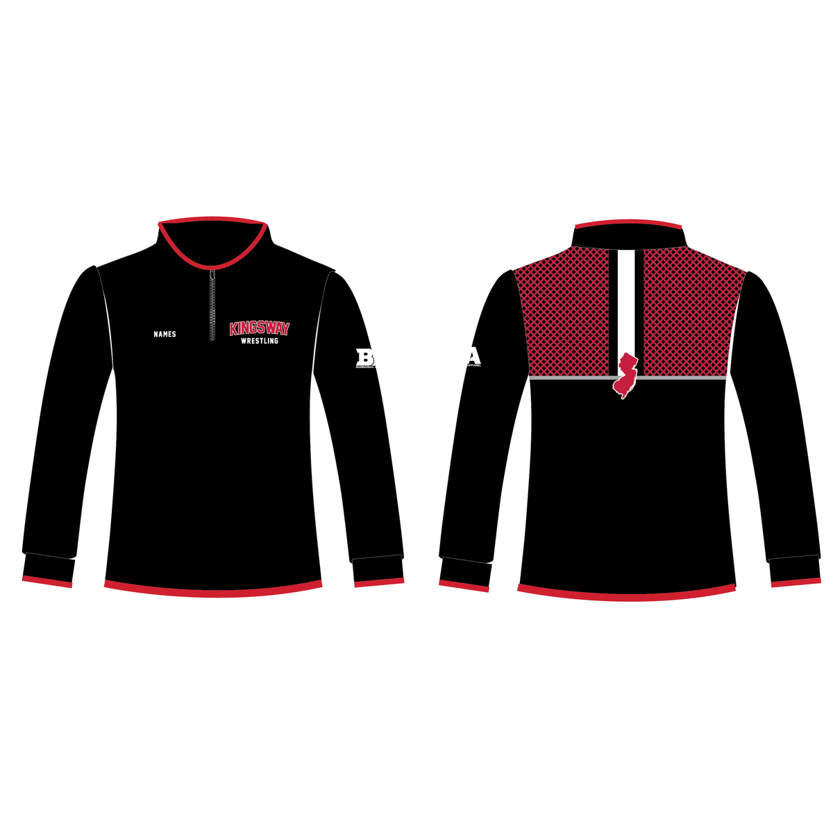 Kingsway 2026 1/4 zip Jacket