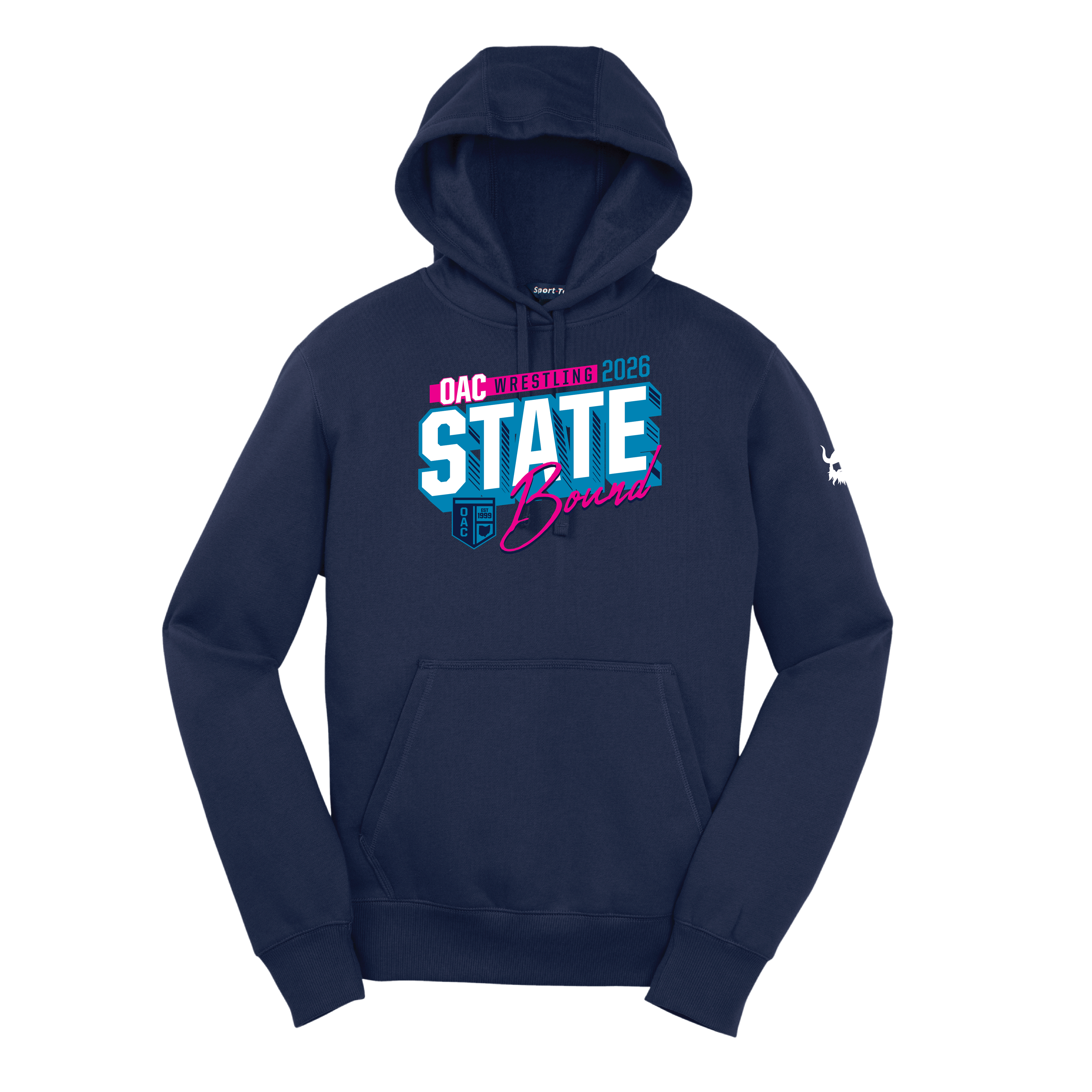 2026 Oac State Bound Navy Hoodie