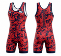 BA Orange Camo MENS Singlet