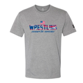 BA Patriot Splatter USA Wrestling Shirt