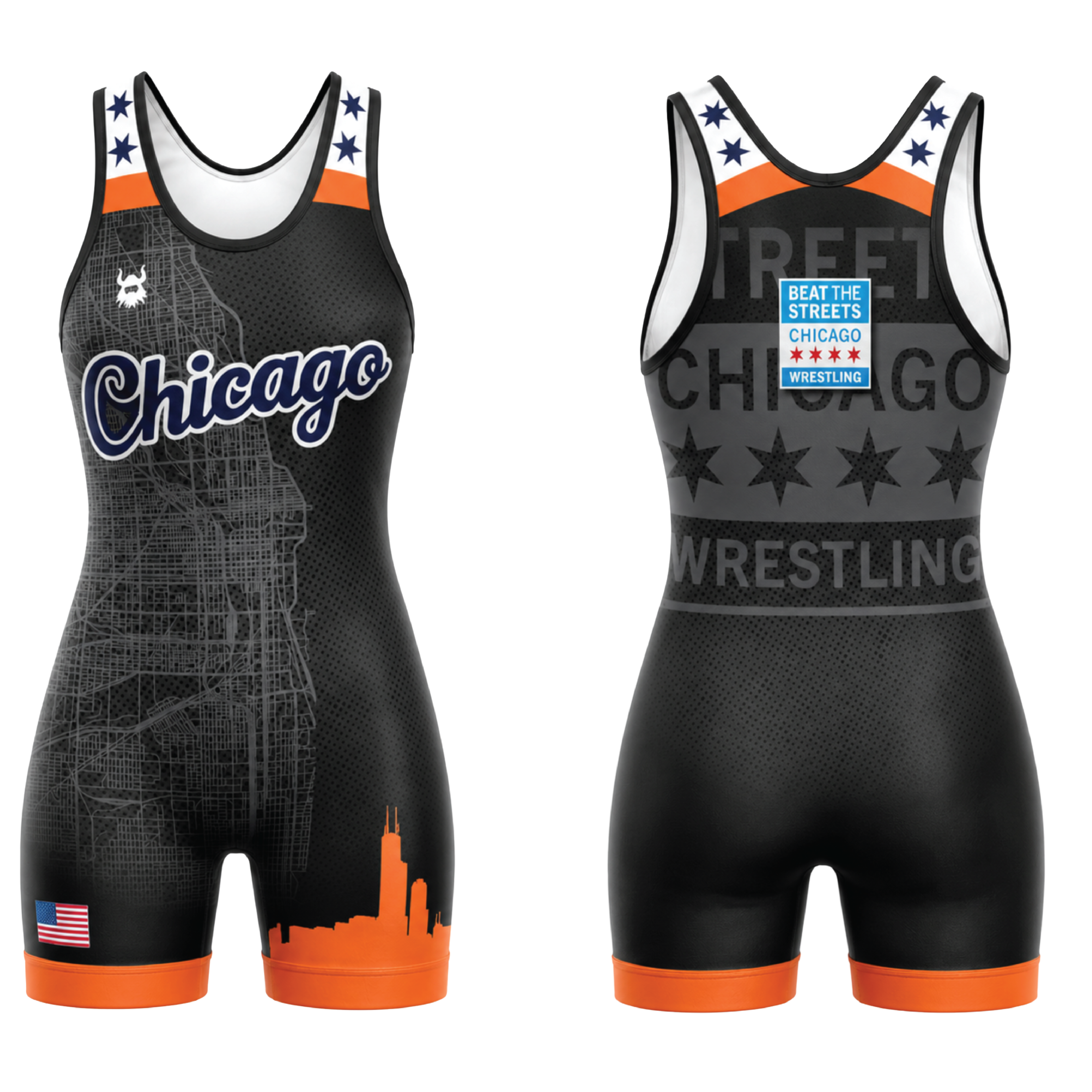 BTS Chicago WOMENS Oak Park Singlet