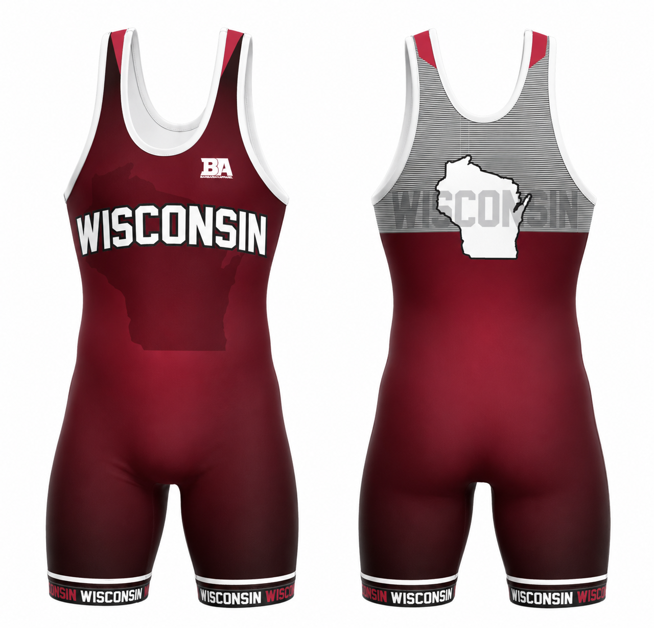 Wisconsin MENS Singlet